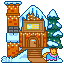 Winter House - Scratchcard Kiosk