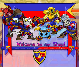 Team Meridell Shop